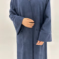 Samtleder Kimono