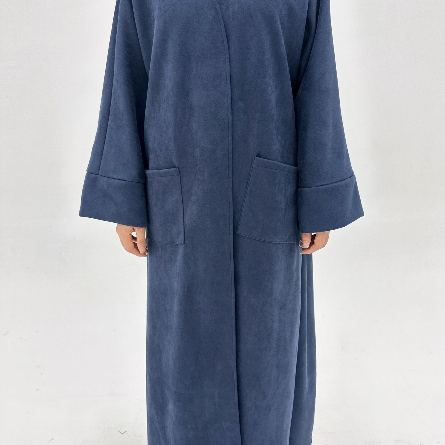 Samtleder Kimono