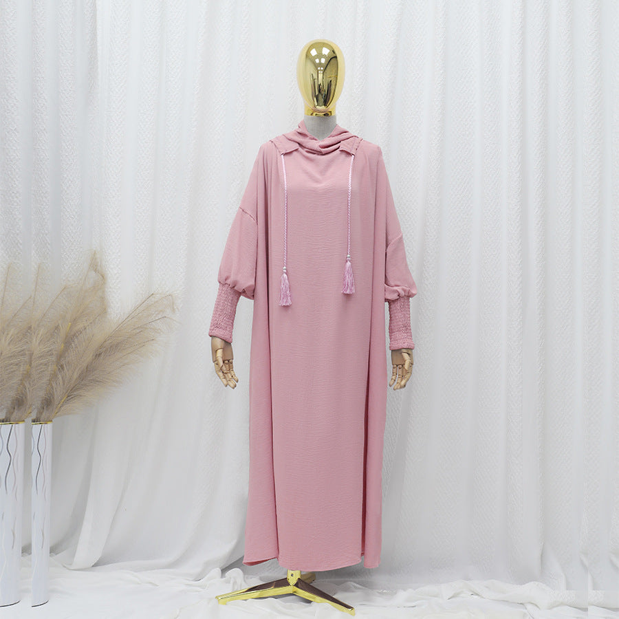 Abaya mit Kapuze