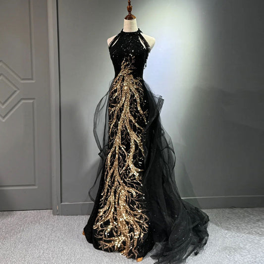Dress LUXURY-Root Abendkleid