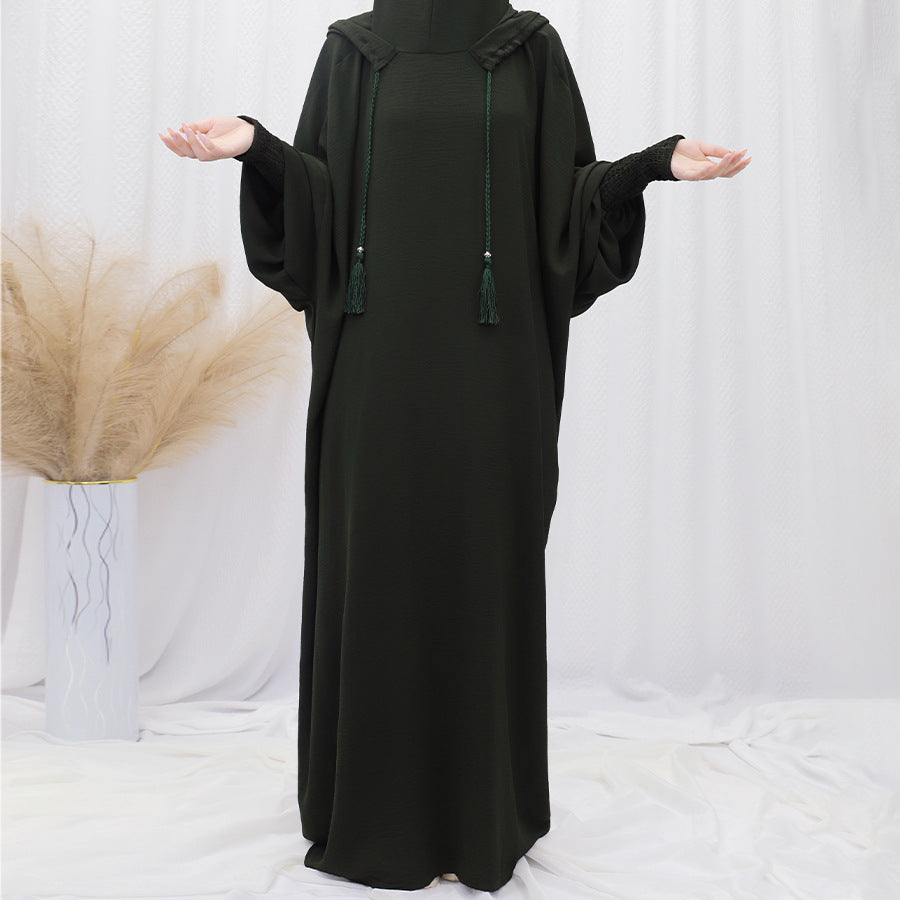 Abaya mit Kapuze